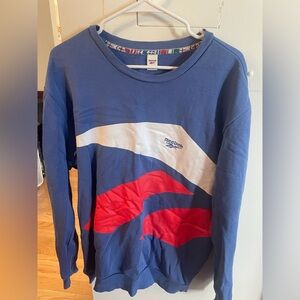 Reebok Blue Sweatshirt- Size L